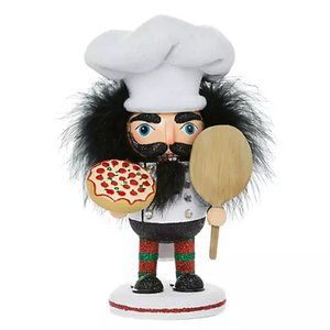 Kurt Adler Hollywood Pizza Chef Nutcracker BNIB